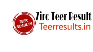 Ziro Teer Result